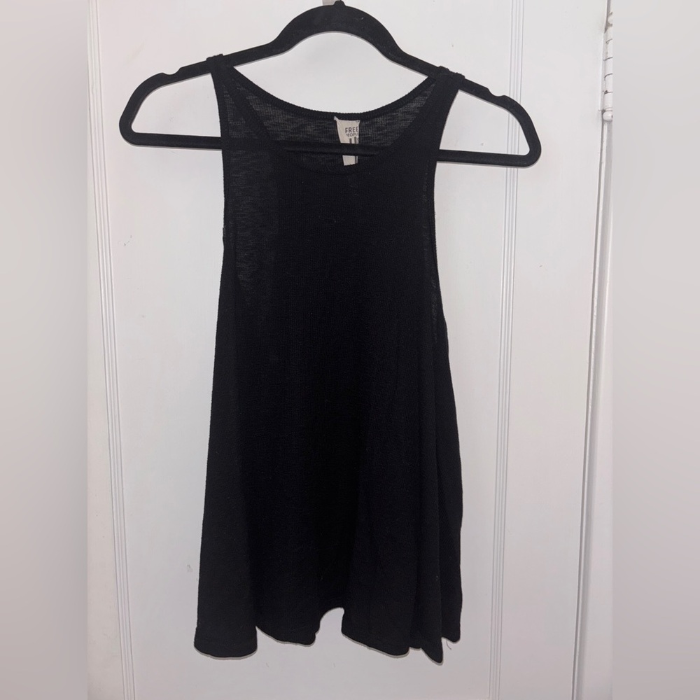 Free People Black Tank Top